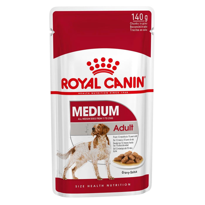 ROYAL CANIN® Medium Adult in Gravy Wet Dog Food - SmartBreeder.com